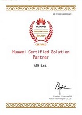 Huawei Certified Solution Partner, NO 201802448002CHN21